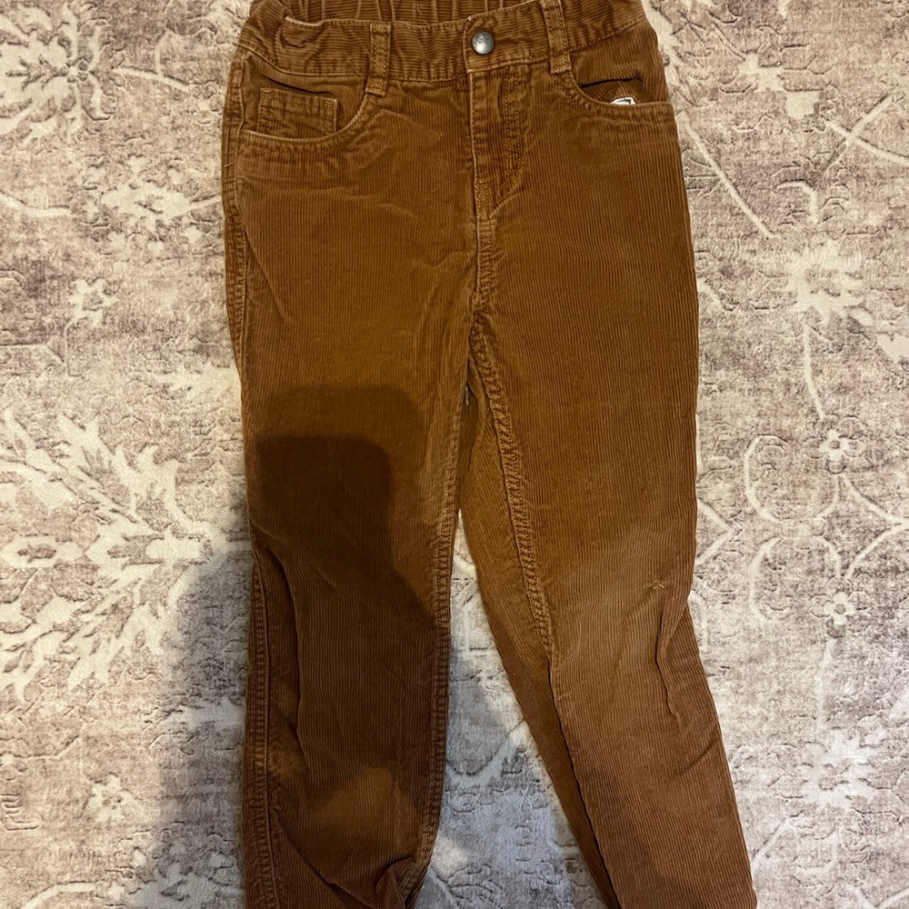 Hanna Anderson Brown Corduroy Kids Pants